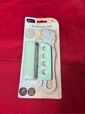 New b.pure Pedicure Set in Mint 4 Pc Set